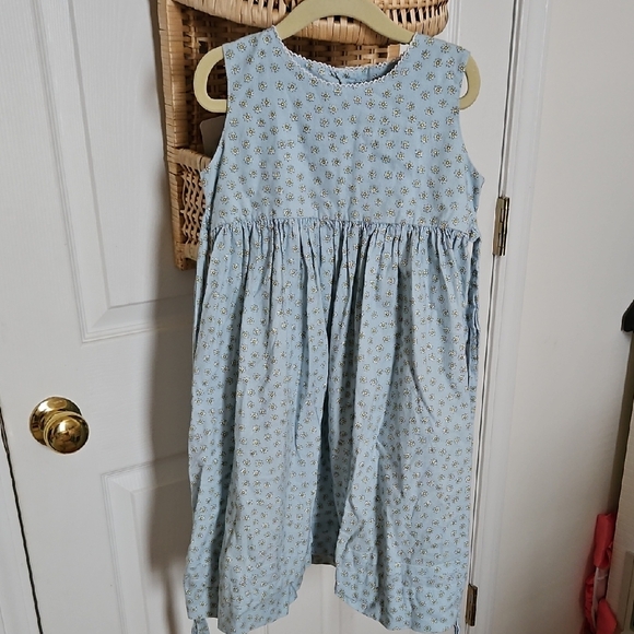 Strasburg Other - Strasburg Light Blue Floral Daisy Kids Dress